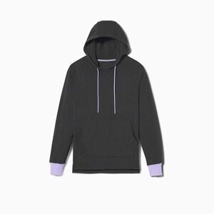 Jambys Unisex Lightweight House Hoodie in Grey/Lavender Size S